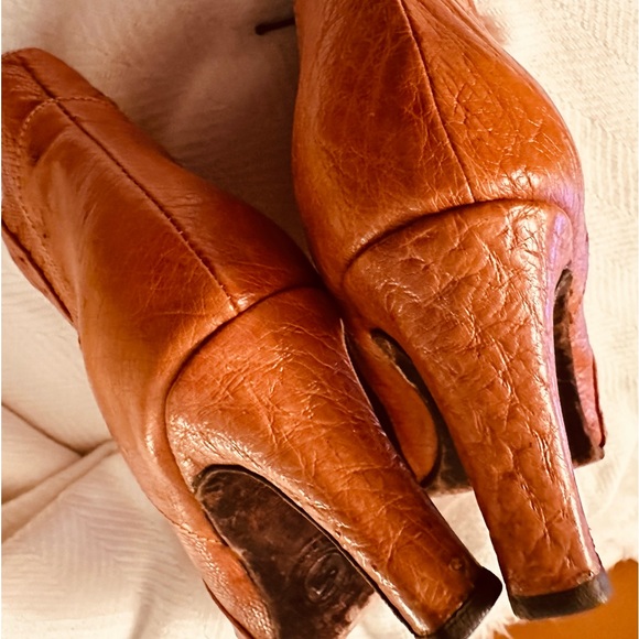 Vintage Emilio Biancco Exclusive Genuine Ostrich Ankle Boots 9.5 (no bun… - Picture 7 of 8